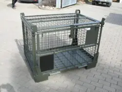 Klappgitterboxen MIL, neu-0