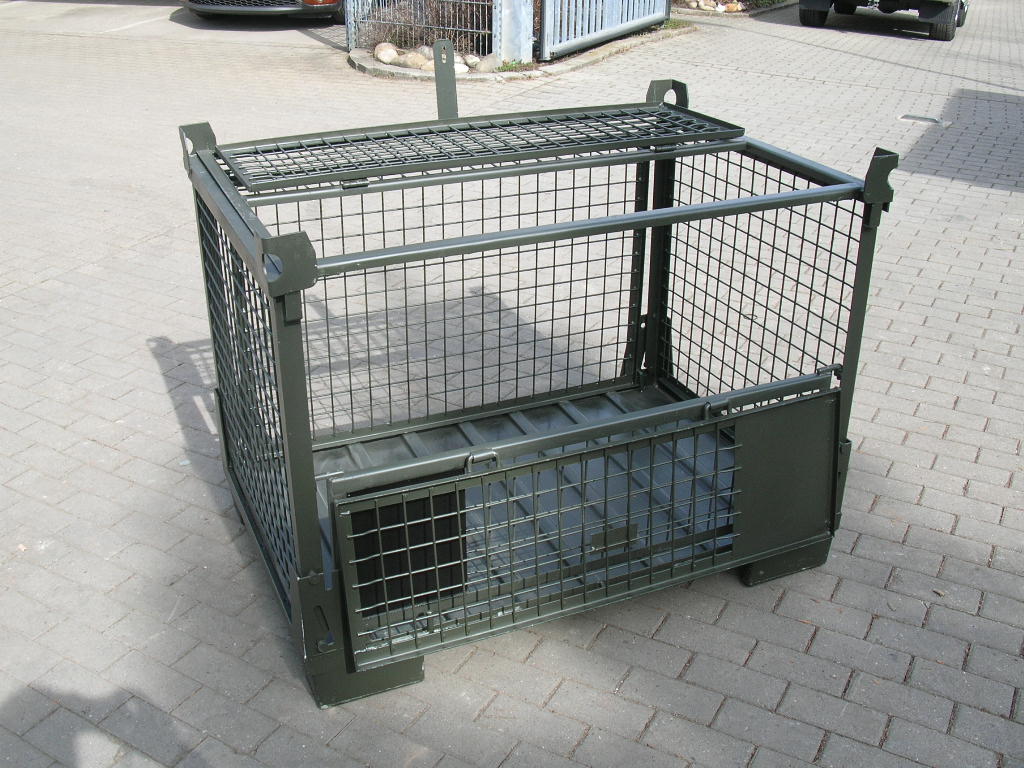 Klappgitterboxen MIL, neu-272