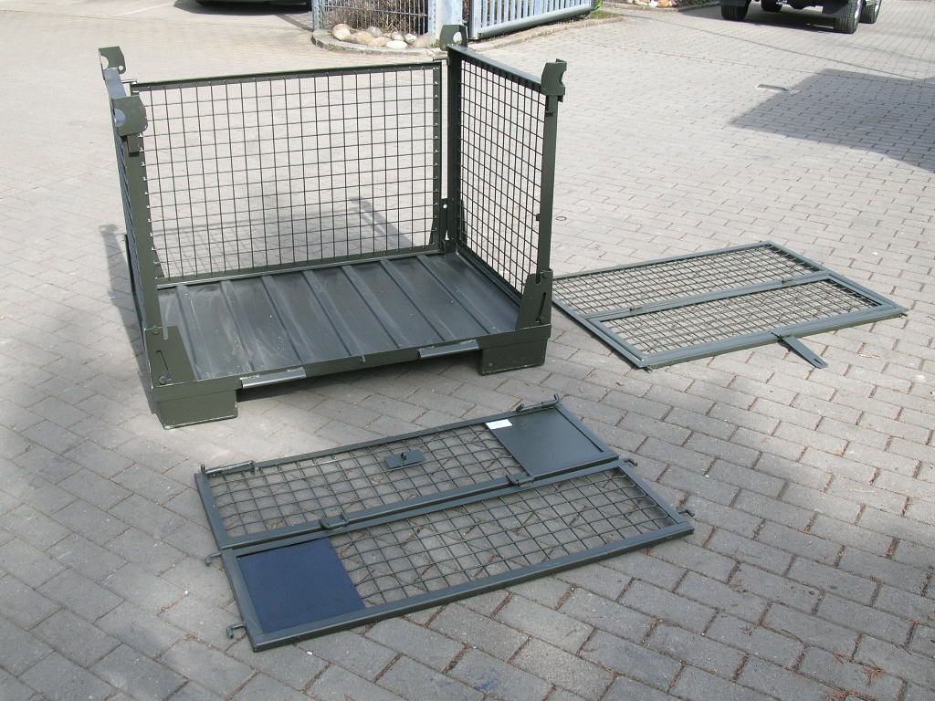 Klappgitterboxen MIL, neu-277