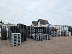 Kunststoffpaletten EUM-GD, gebraucht