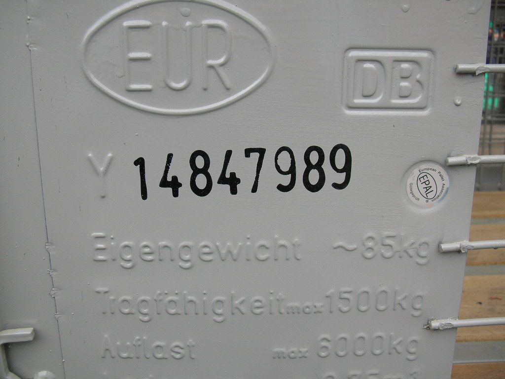 Eurogitterboxen, gebraucht-69