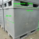 Faltkunststoffbehälter EUL-H95, gebraucht-0