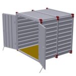 Stahlblechcontainer 225, neu-0