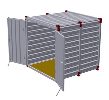 Stahlblechcontainer 225, neu-0