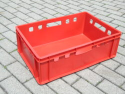 E2 Kisten 600x400 rot lebensmittelecht stapelbar