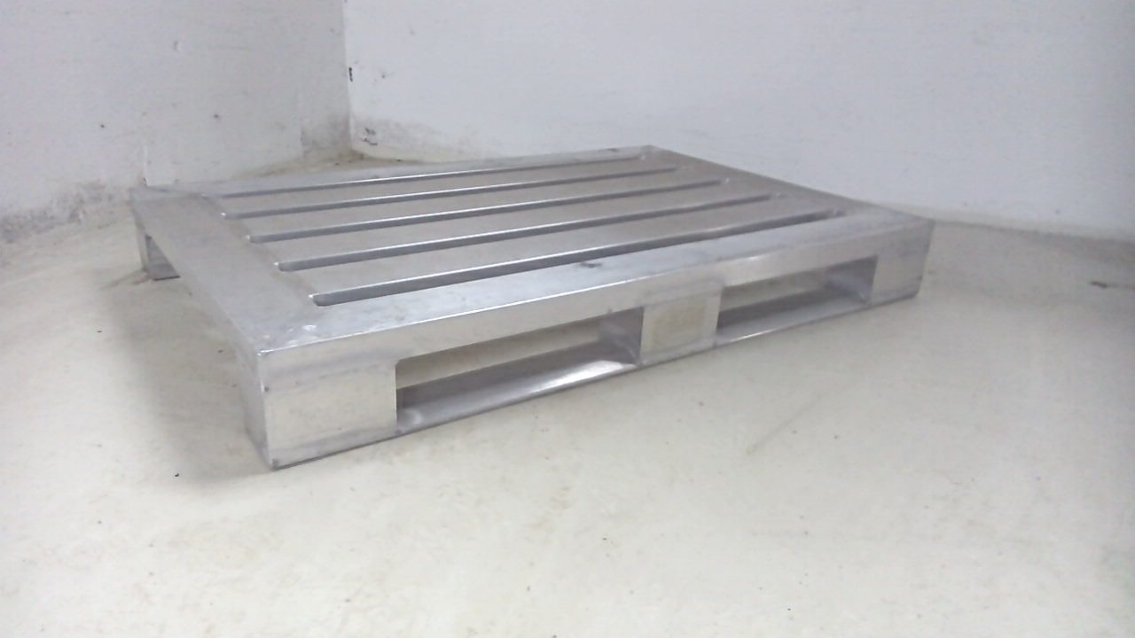 Aluminiumpaletten EUM, gebraucht – 1200x800x150 mm