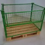 Gitteraufsatzrahmen EUM-H80, neu - 1200x800x800 mm auf Europalette