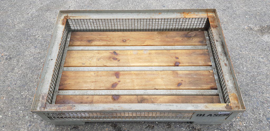 Gitterboxen H35-MH3-BGI, gebraucht – Draufsicht