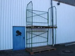 Rohrbügelpalette 2350 × 1200 × 2000 mm gebraucht – Stapelgestell