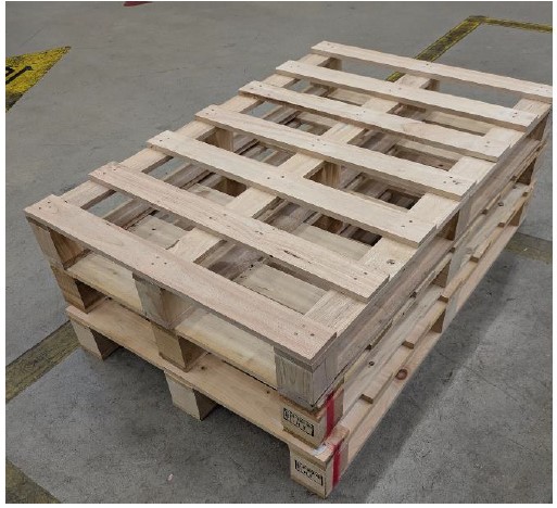 Einwegpalette 750×1150 mm IPPC gebraucht