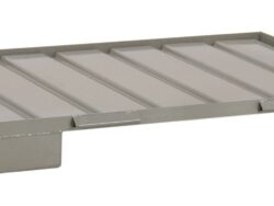 Leichte Stahlpalette 120x80 bis 500kg mit UIC Füßen