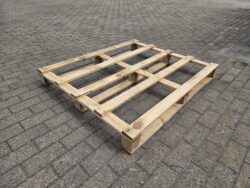 Einwegpalette 1200x1000 mm Holz, gebraucht - leichte Ausführung